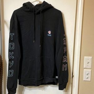 Black Hoodie sweatshirt Men’s “Tokyo”